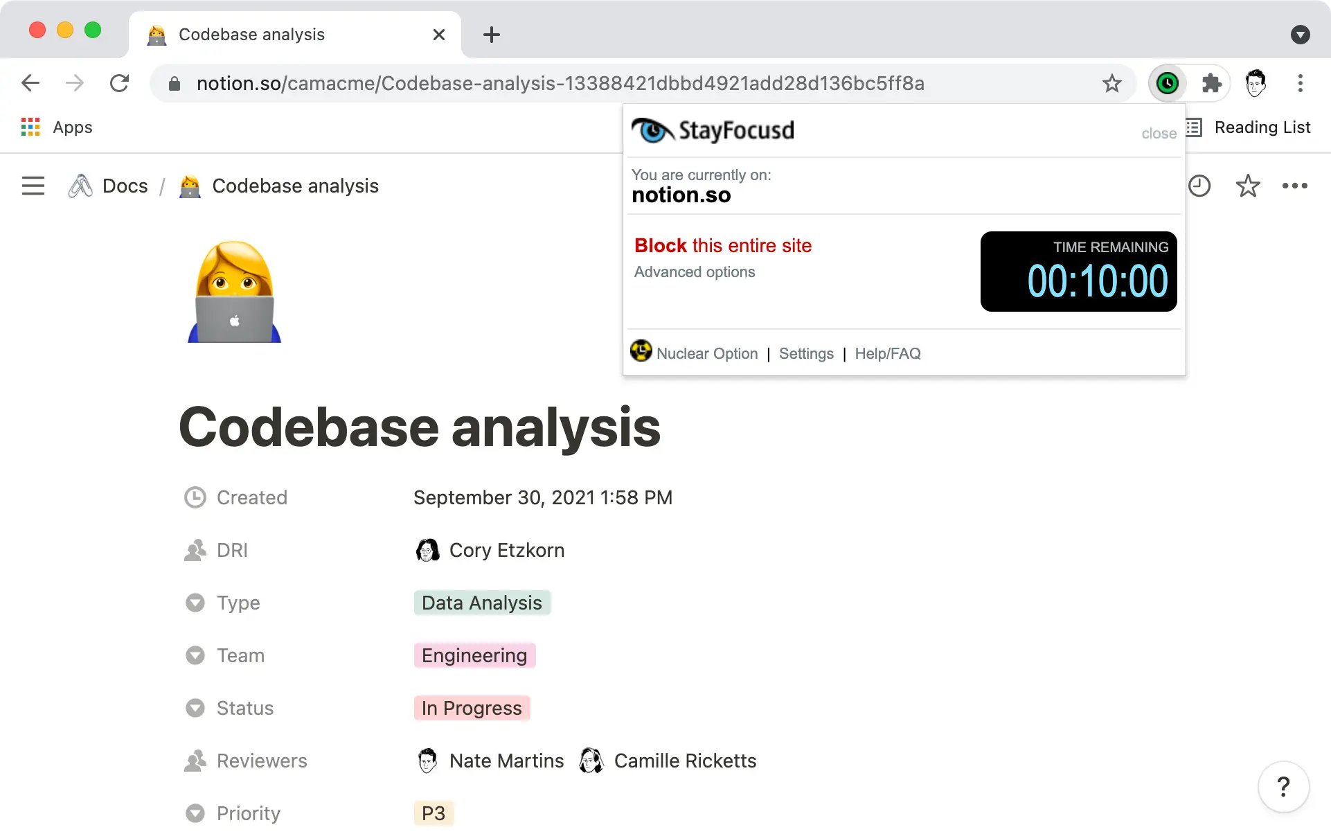 You can restrict access to certain websites to help lock in on focus time.